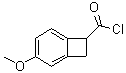 Bicyclo[4.2.0]octa-1,3,5-triene-7-carbonyl chloride, 3-methoxy- (9CI)(65754-47-4)